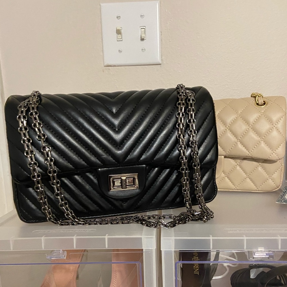 LTL LONDON QUILTED FLAP BAG